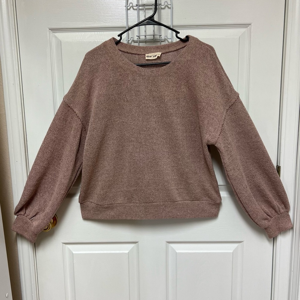 New In Women's Mauve Sweater